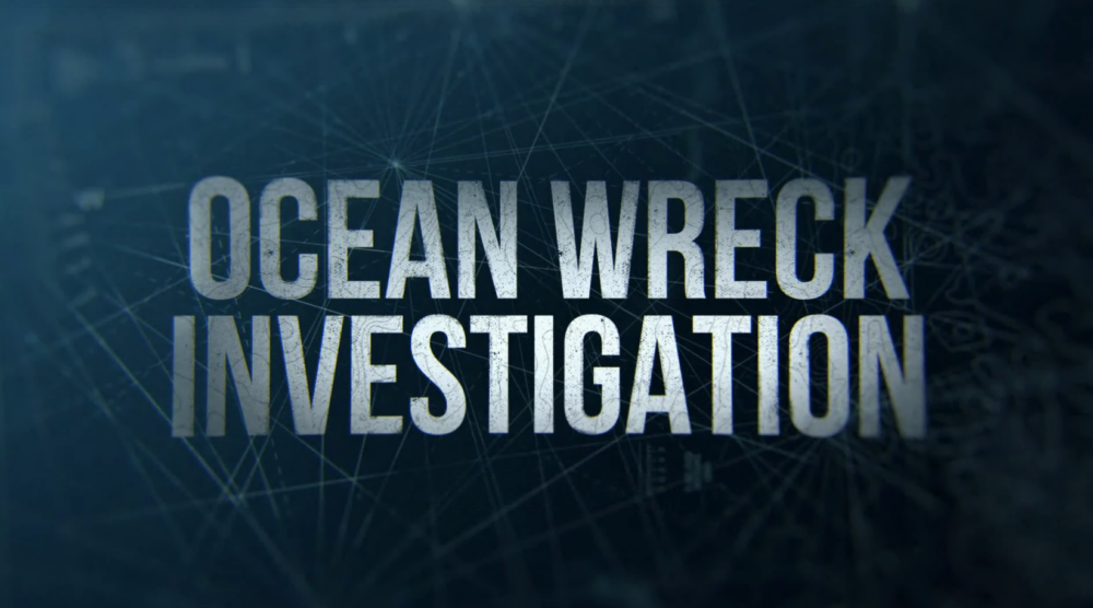 ocean wreck investigation